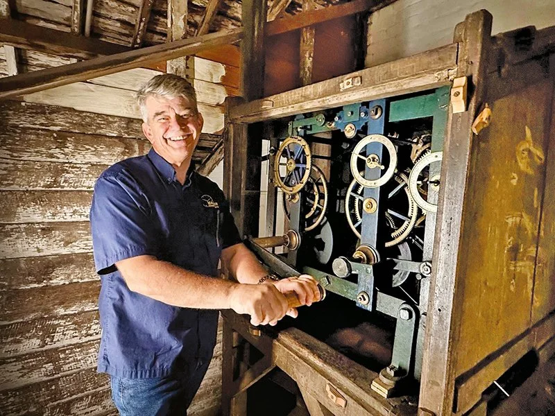 clockmaker Andrew Markerink