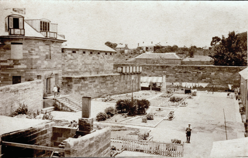 Berrima Gaol prison yard
