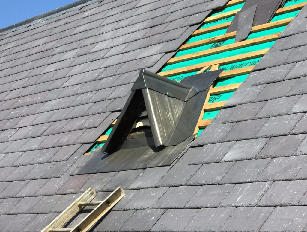 Lead dormer vent