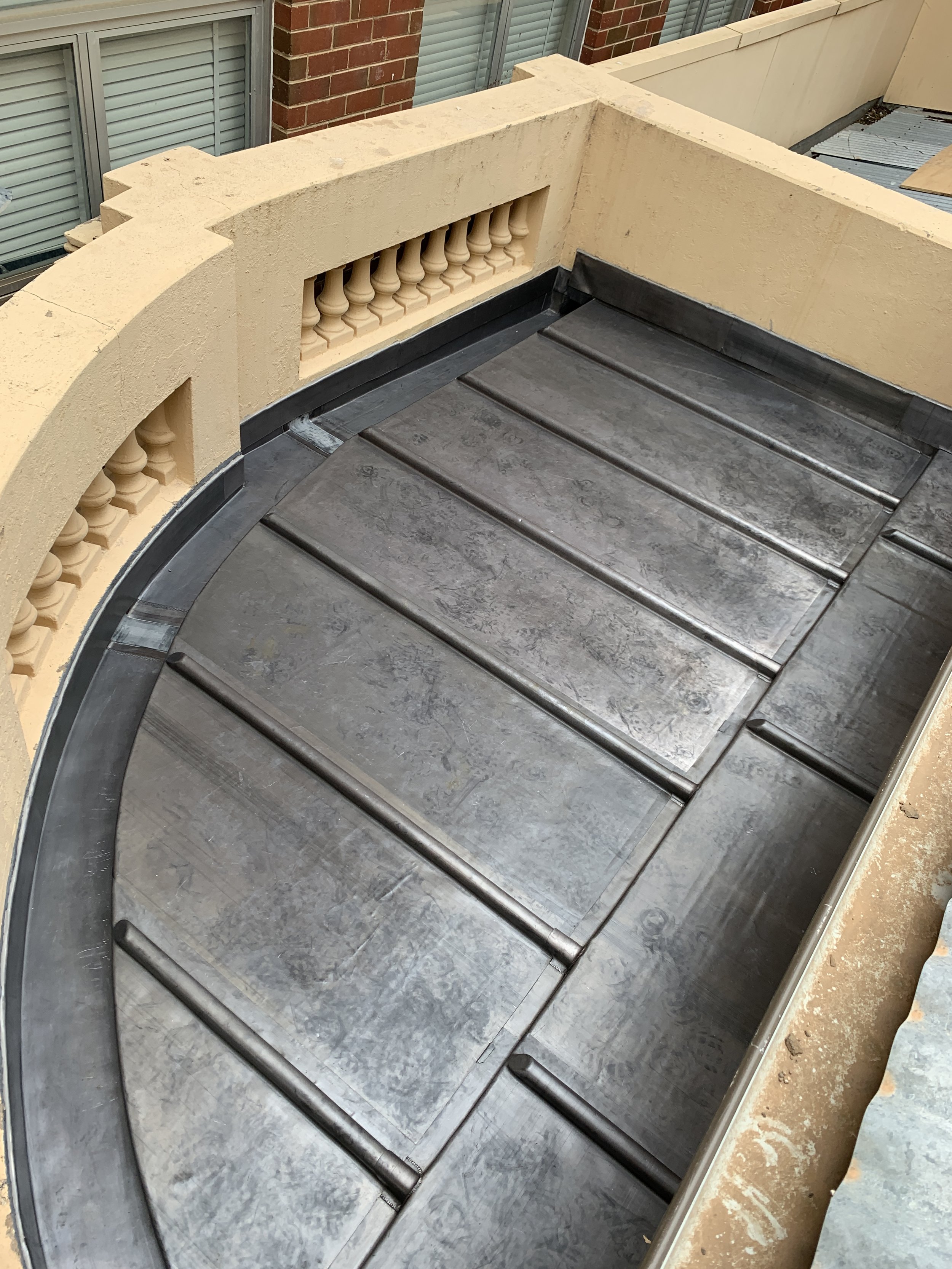 Bespoke Lead Roof and box gutter