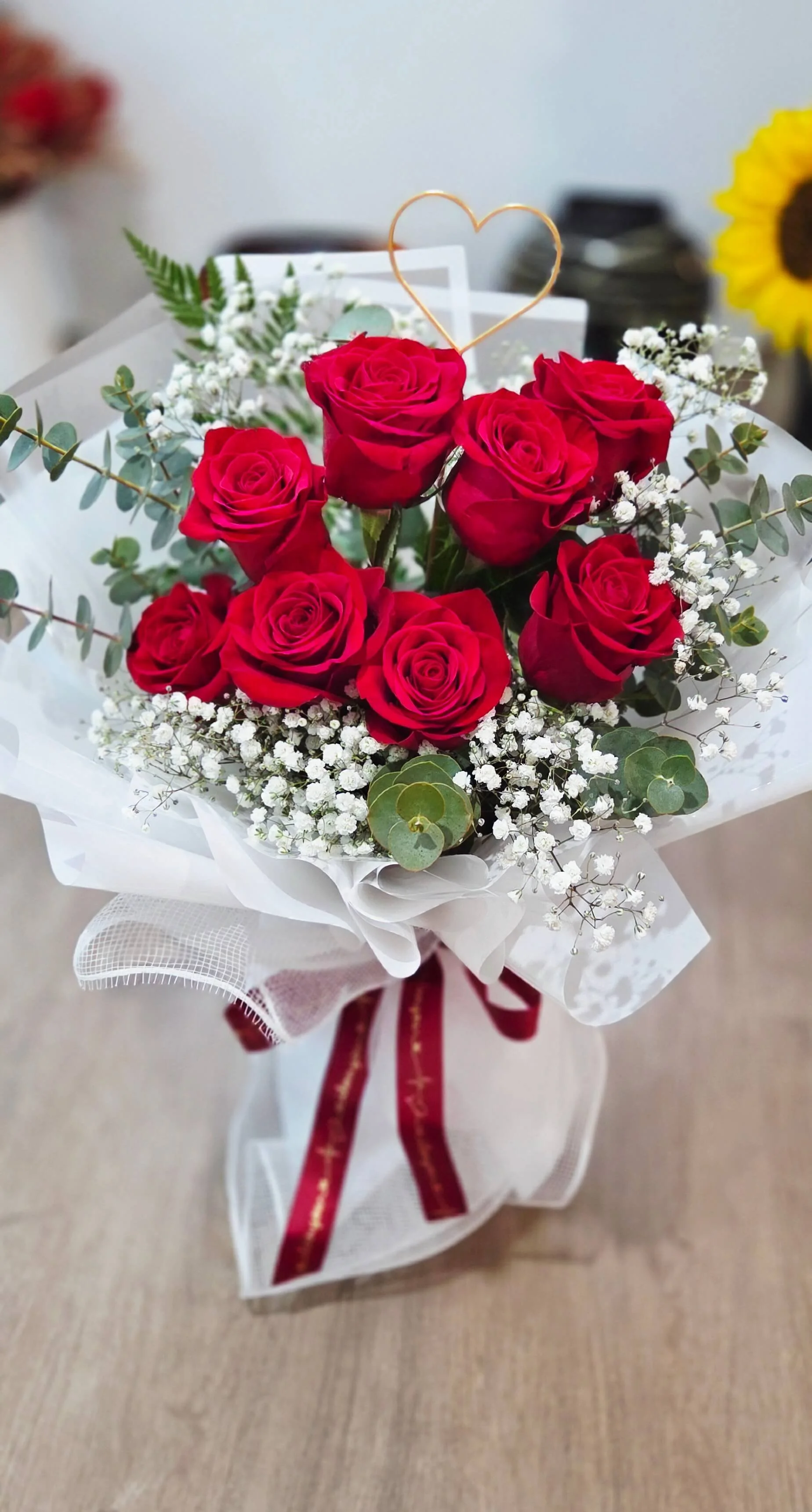 #A13 Timeless Romance Rose Bouquet