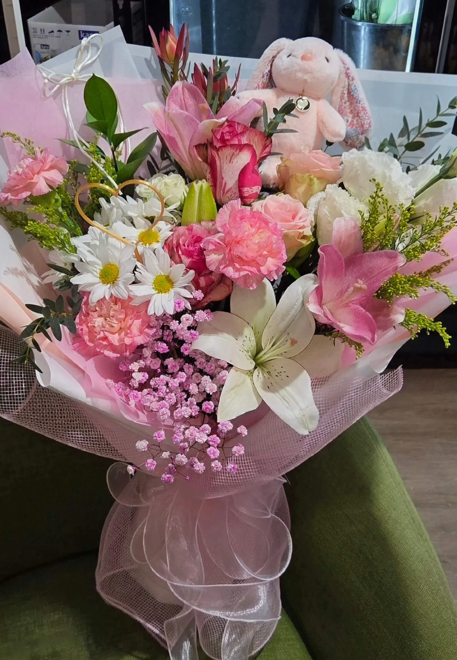 #LR67 Floral Bliss & Bunny Gift Set