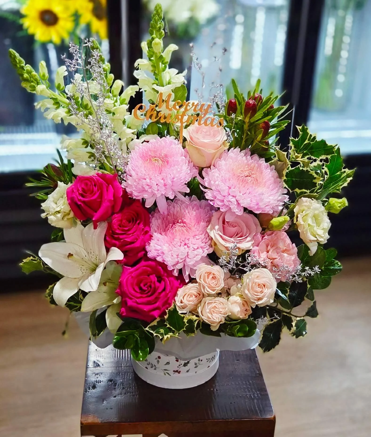 #C6 Festive Christmas Elegance Arrangement