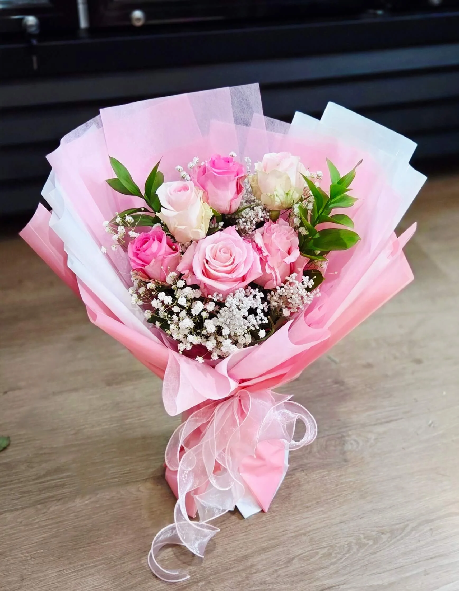 #LR35 Enchanting Pink Bliss Bouquet