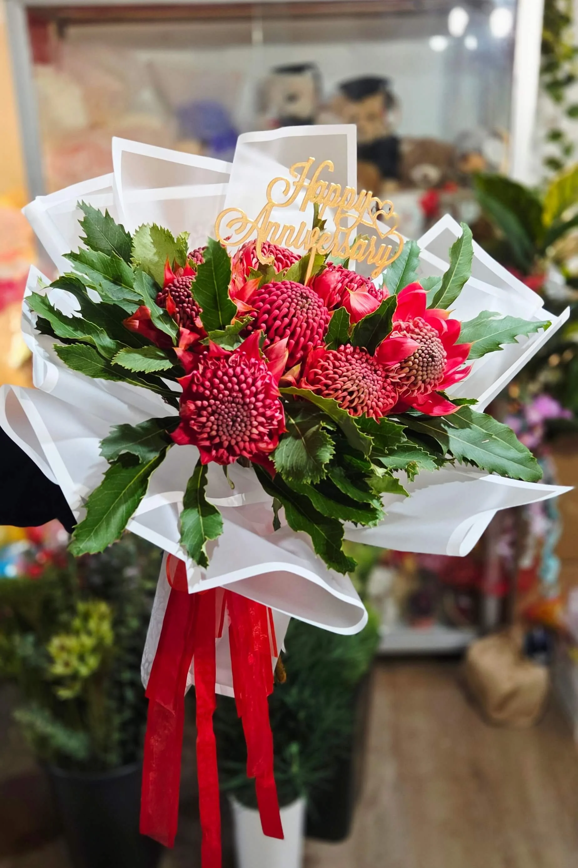 #A15 Happy Anniversary Floral Bouquet