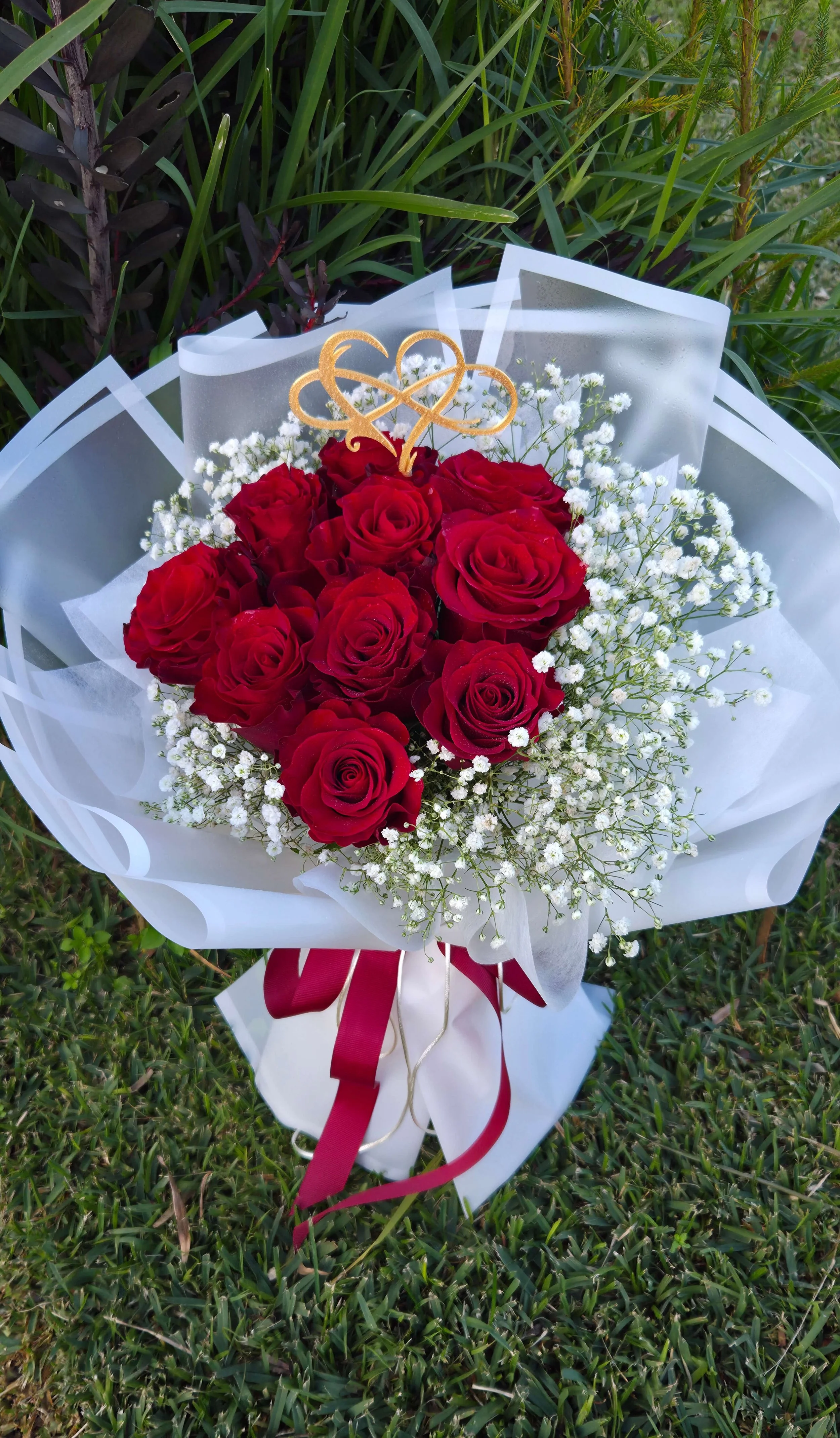 #LR25 Eternal Love Red Rose Bouquet