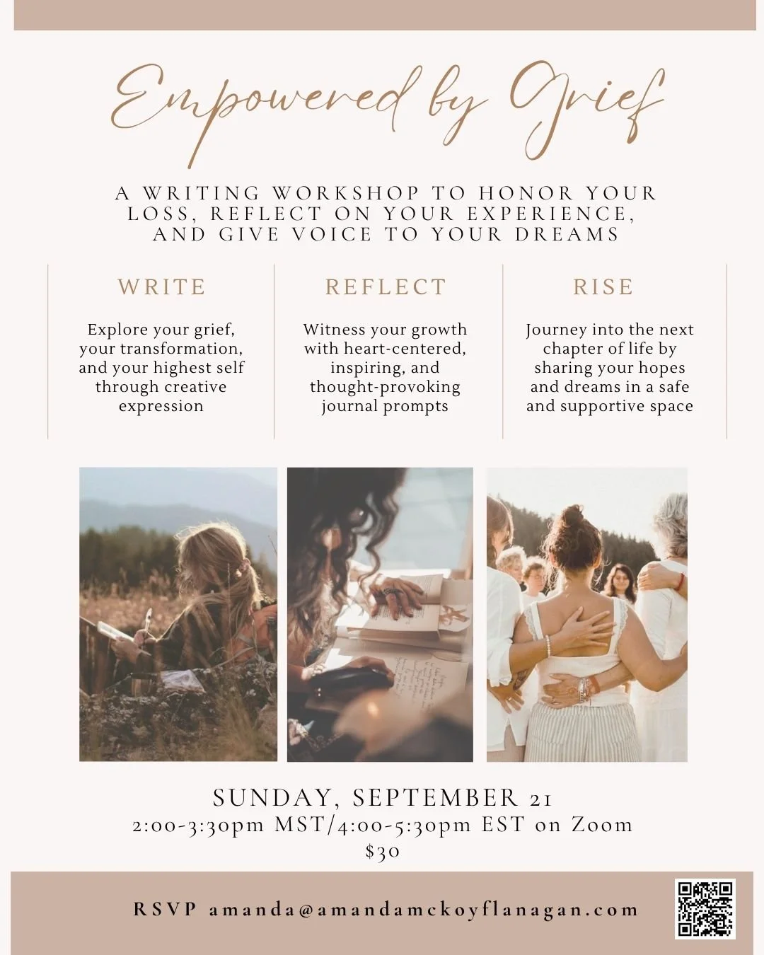 Empowered by Grief Writing Workshop