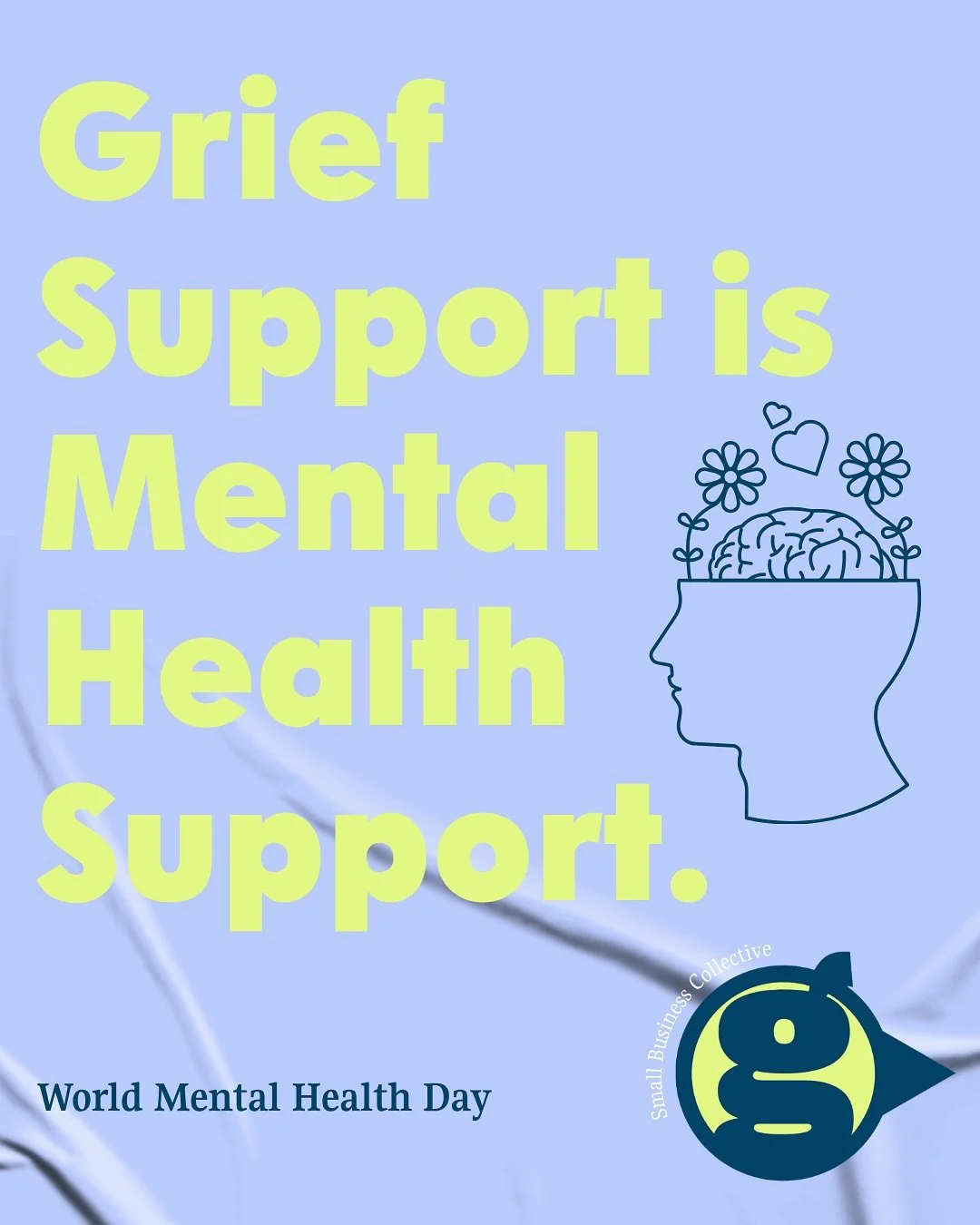 The Small Business Collective is passionate about collaboration, offering support to those navigating grief and mental health challenges. Let&rsquo;s keep the conversation alive and show some love to these amazing support advocates! #getgriefy #getgr