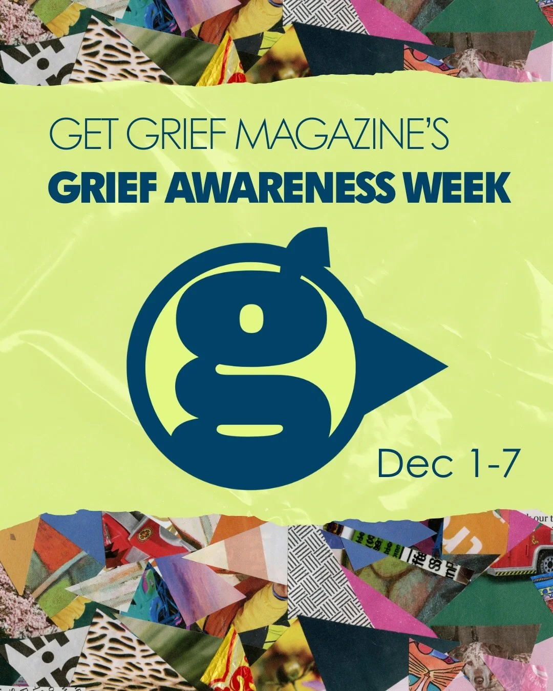 Who&rsquo;s ready for a week of grief and loss awareness? We&rsquo;re teaming up with members of our small business collective to bring you more! Head to our website for details! Starting December 1st! #grief #getgriefy #getgriefysmallbusinesscollect
