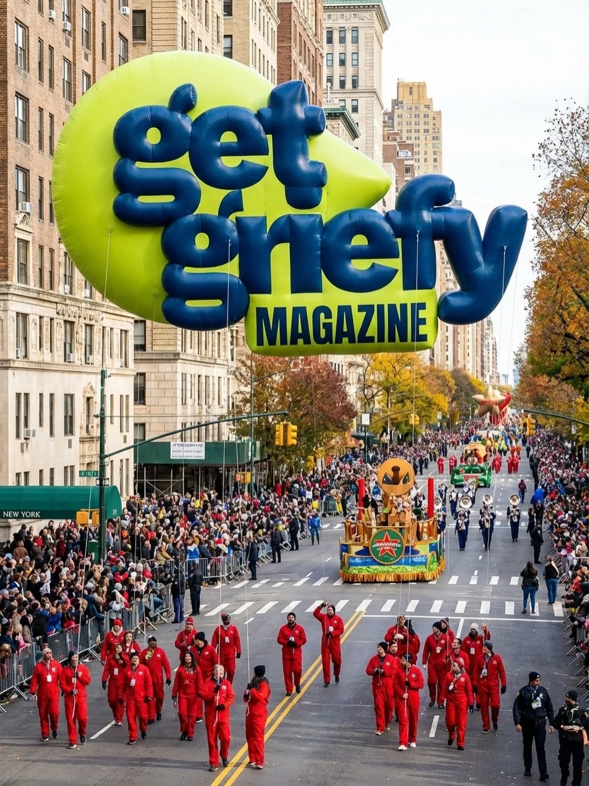 In case you missed our float, we have receipts 💅  #grief #getgriefymagazine #griefcommunity #griefresources