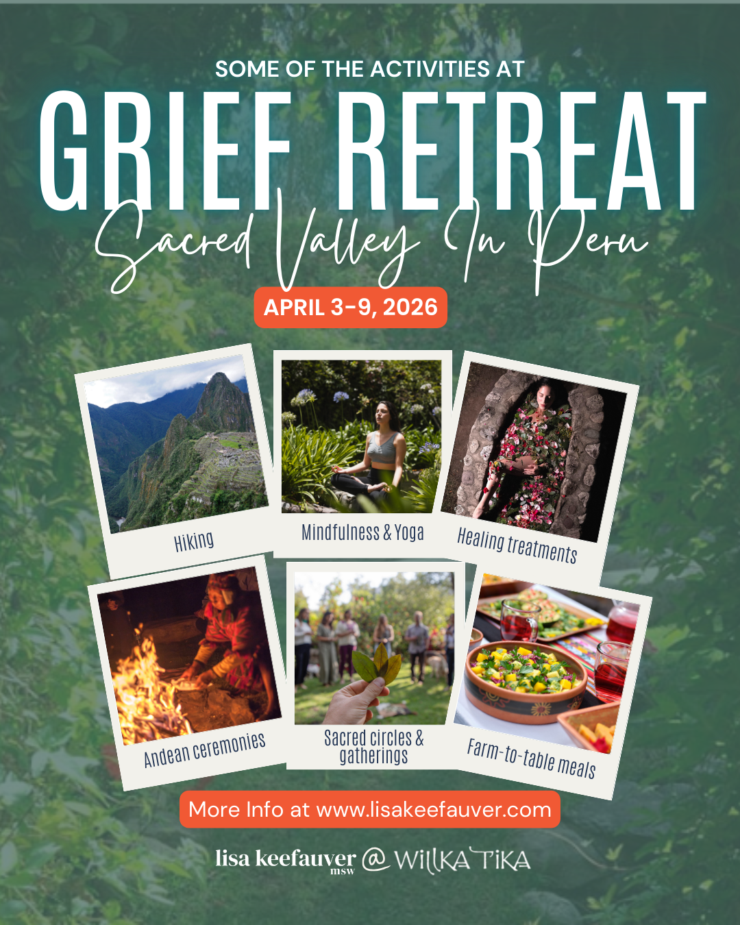 Grief Retreat in Peru: Pathways to Purpose