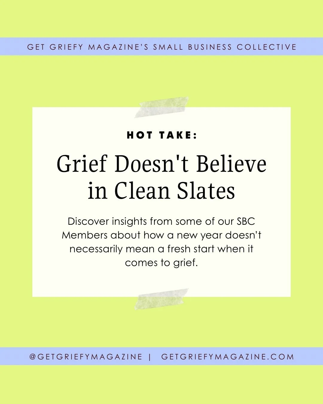 No clean slates here, just hope that the new year can bring you new perspectives on grief and loss. Let&rsquo;s hear what our SBC members have to say&hellip; #grief #newyeargrief #griefsupport #griefcommunity #griefjourney