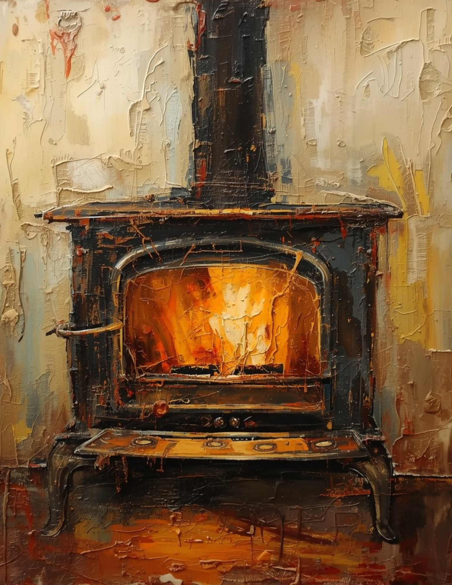 The Wood Stove and the Wartime Nurse