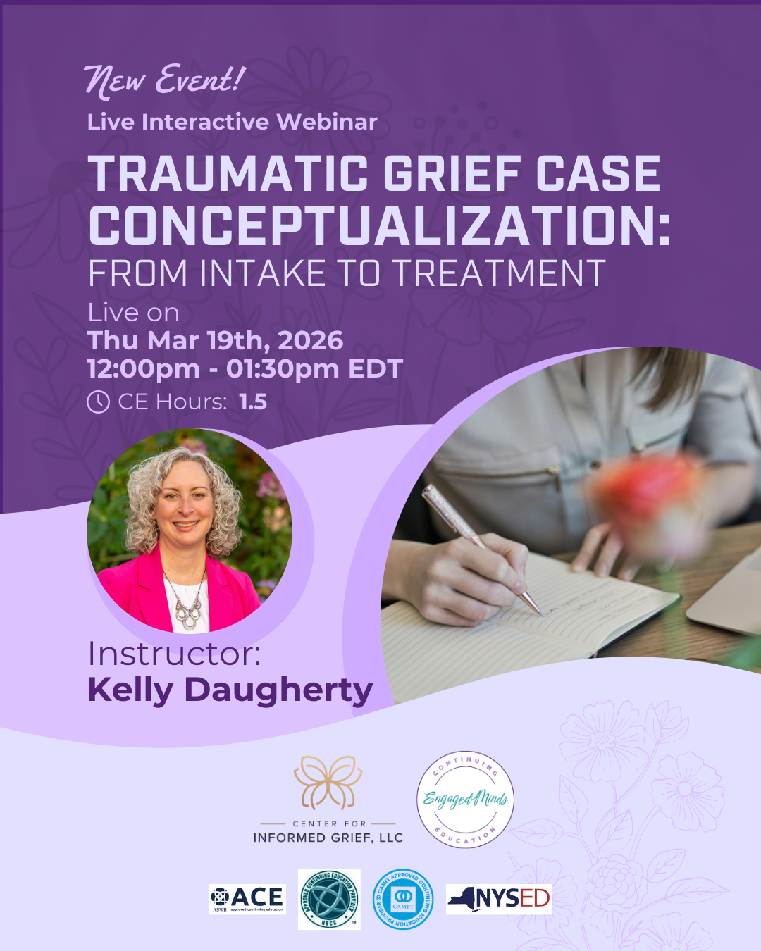 Traumatic Grief Case Conceptualization: From Intake to Treatment