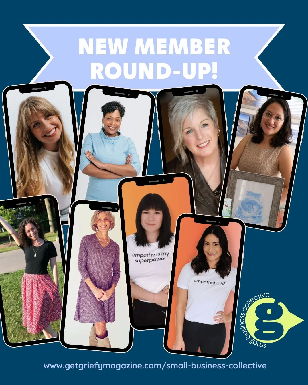 Welcome to the SBC! So excited to welcome some new faces, brands, and thought leaders to our space! Learn more and give them a follow! No need for fomo friend! Join today! Comment SBC for link to learn more! #getgriefy #griefresources #griefcommunity