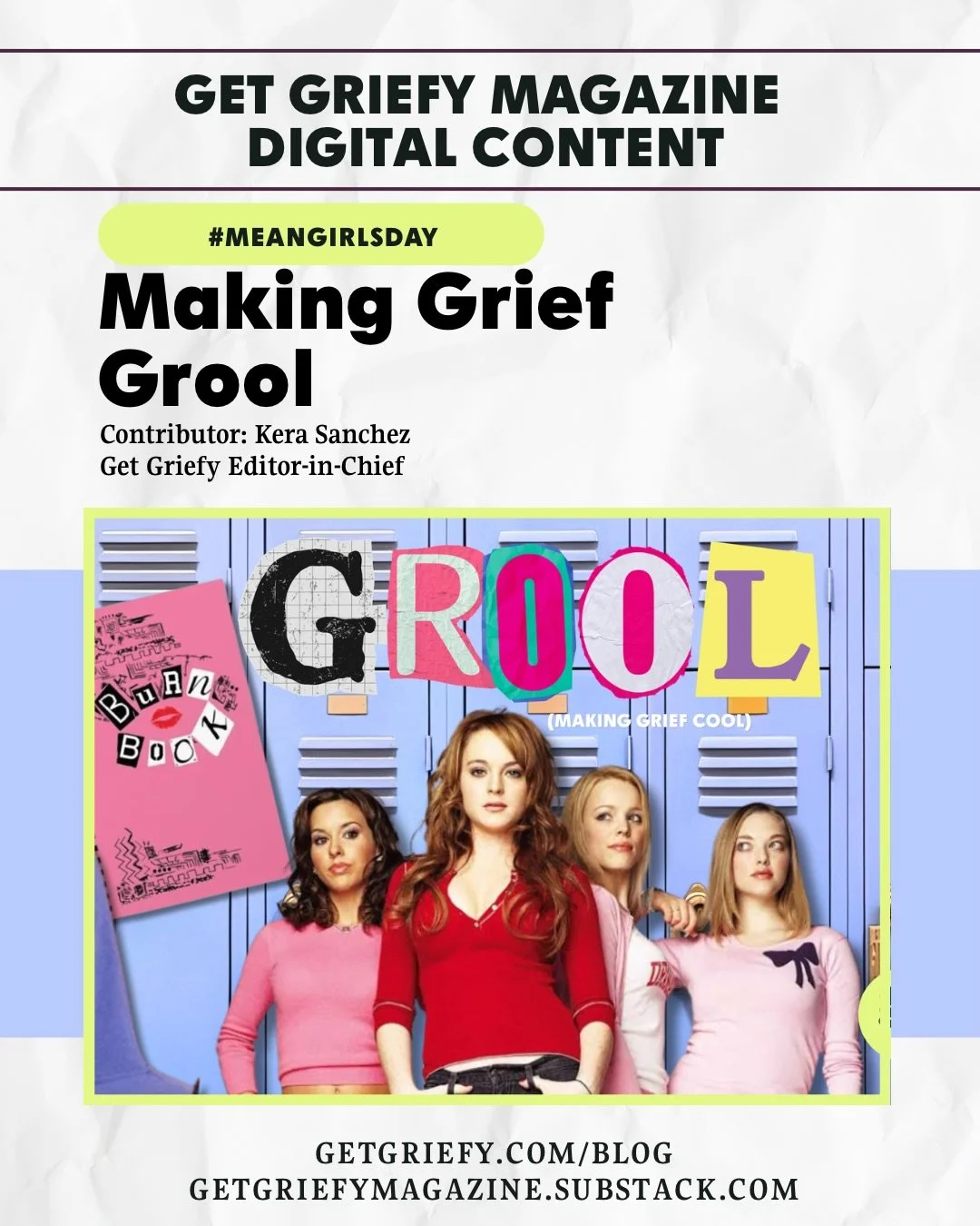 On October 3rd, he asked me what day it was&mdash;&ldquo;it&rsquo;s October 3rd&rdquo;
Happy Mean Girls Day to all who celebrate, in its honor we&rsquo;re re-publishing from our archives a Mean Girl themed article, comment blog for a link! 🔗 out now