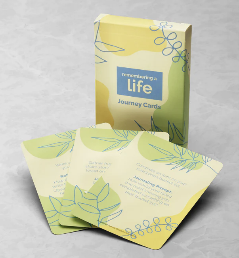 A photo of Remembering A Life Grief Journey Cards