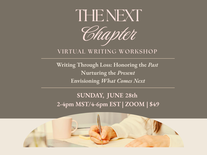 The Next Chapter: A Virtual Writing Workshop 