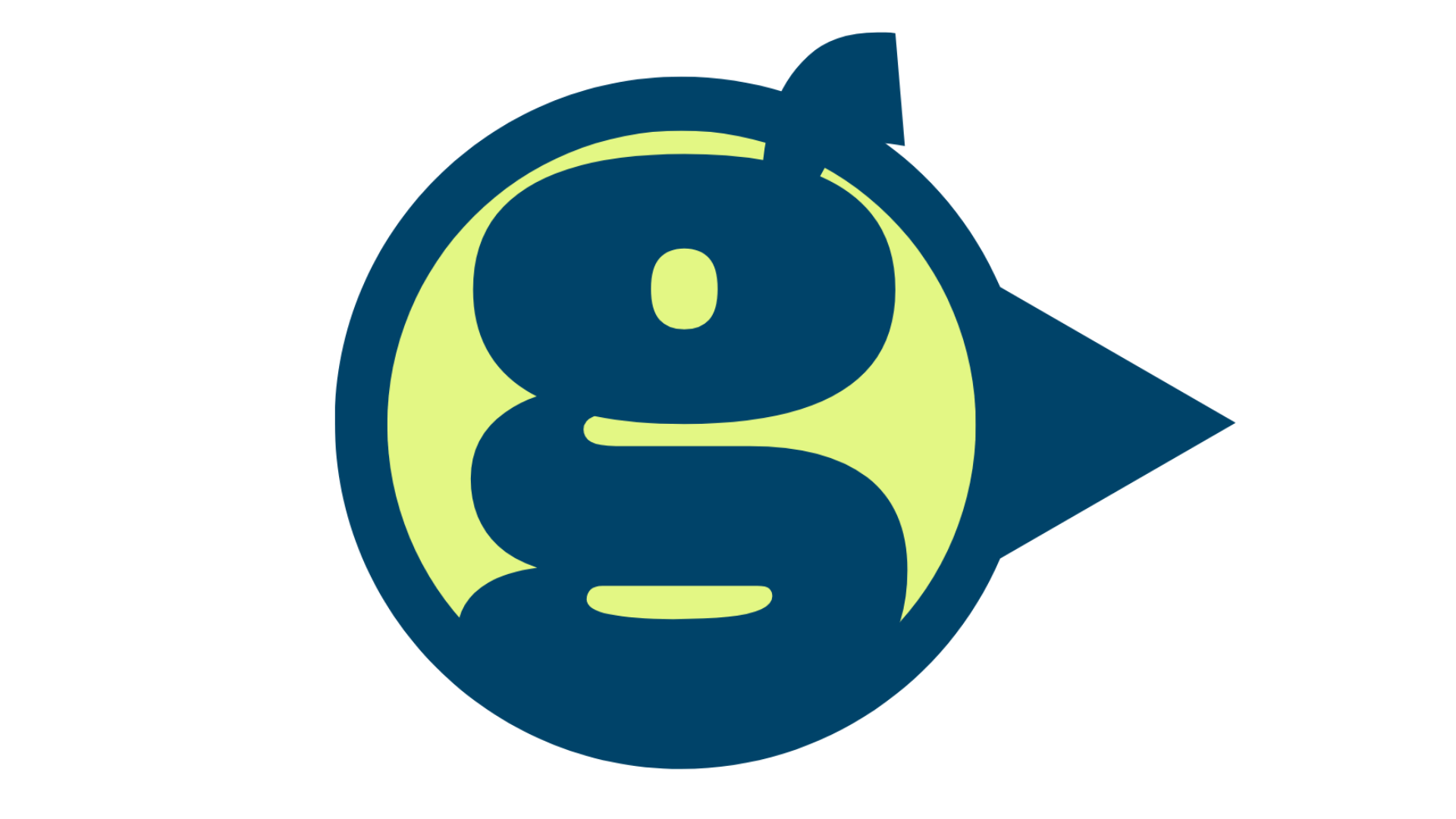 PlayStation logo with a blue and green color scheme and an arrow pointing right.