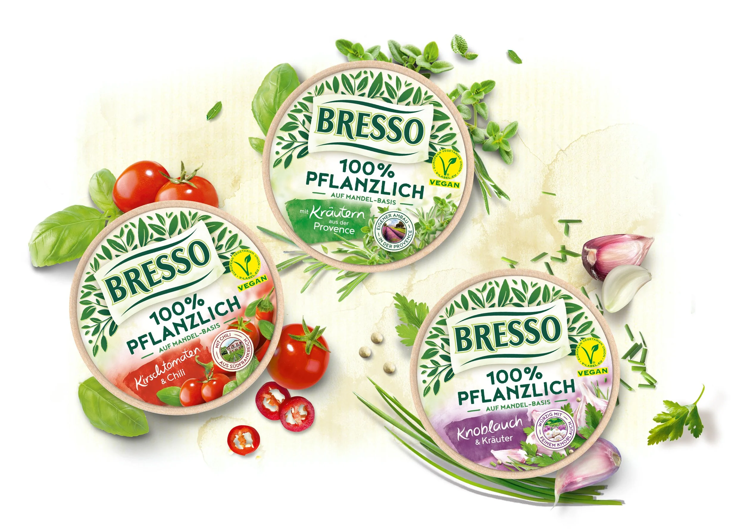 BRESSO 100% PFLANZLICH | Launch vegane Range