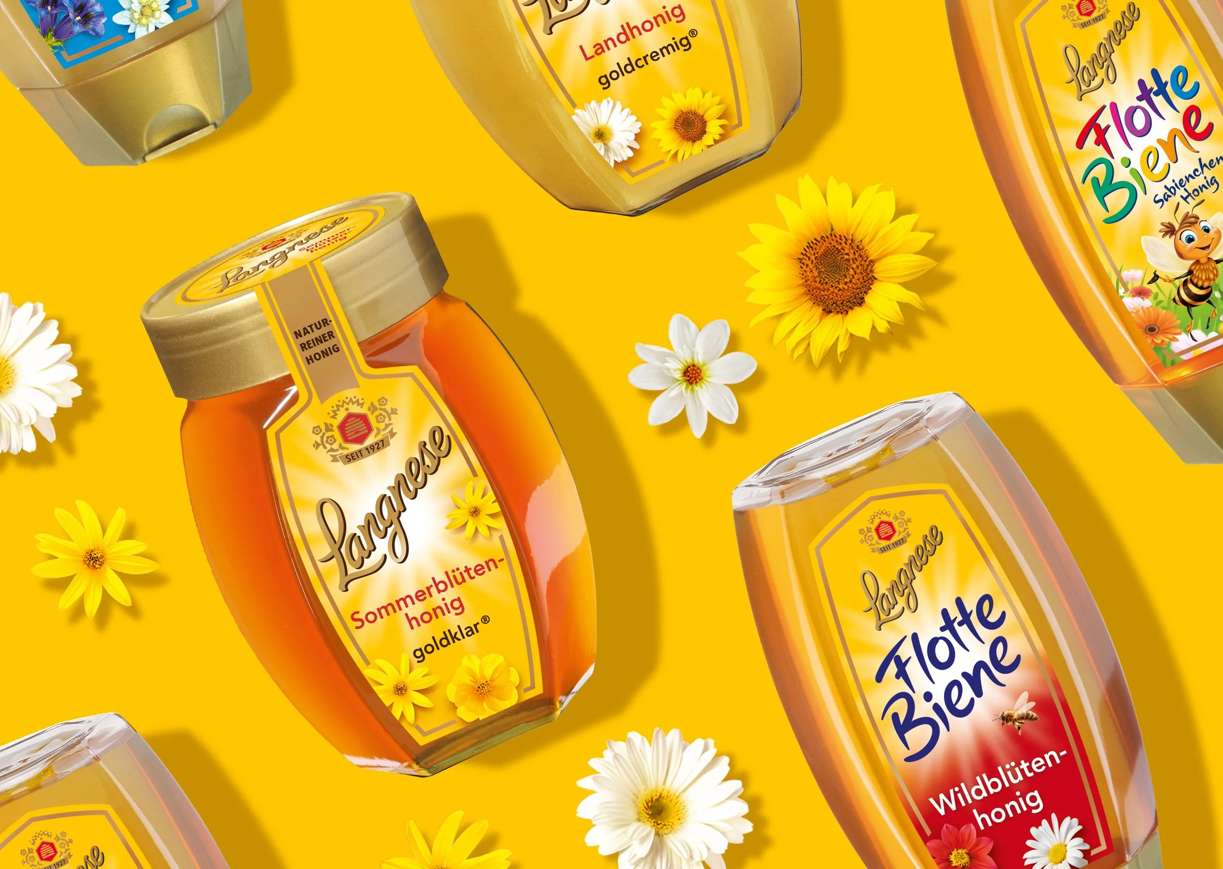 Langnese Honig | Relaunch Gesamtsortiment