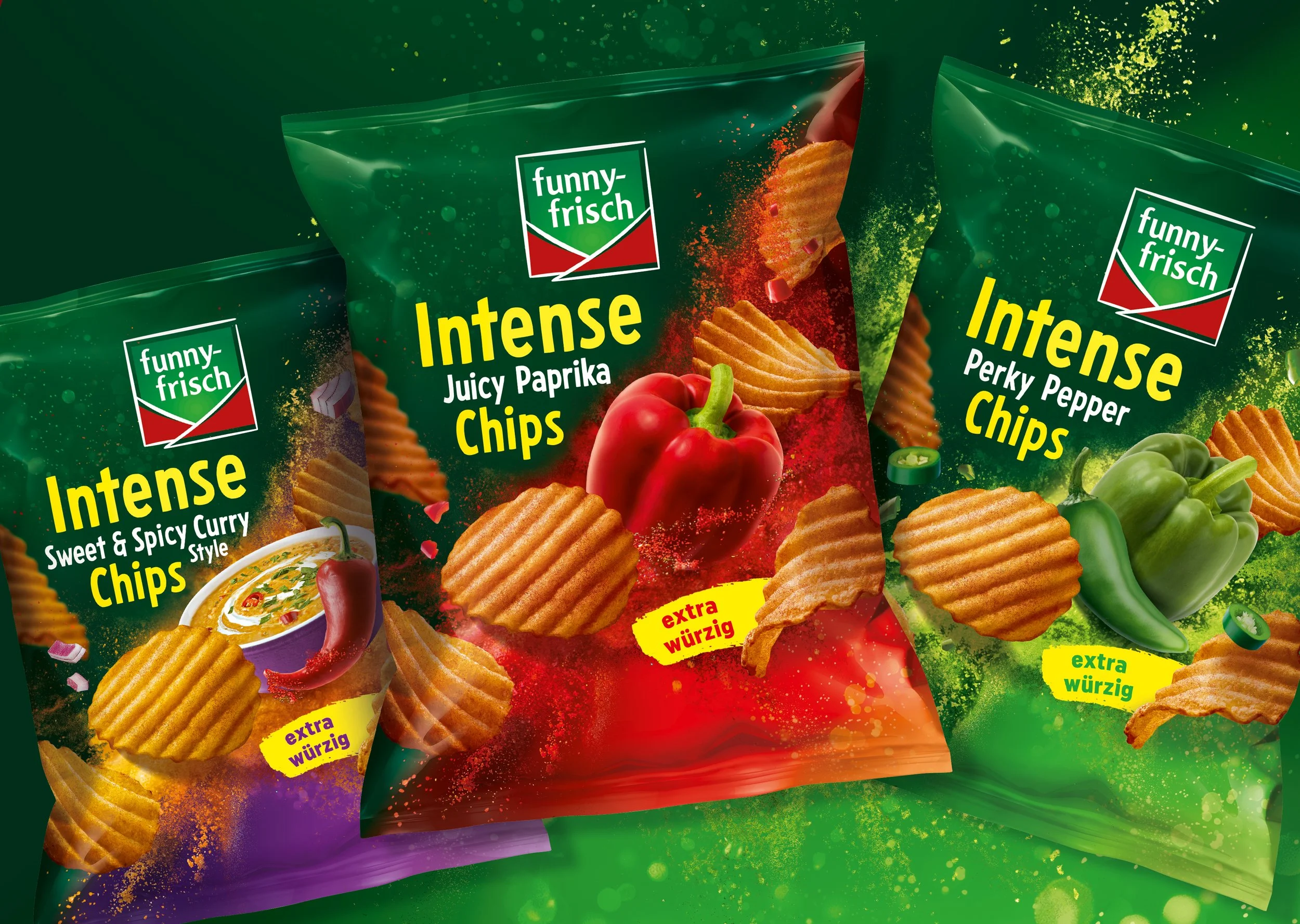 funny-frisch Intense Chips Launch
