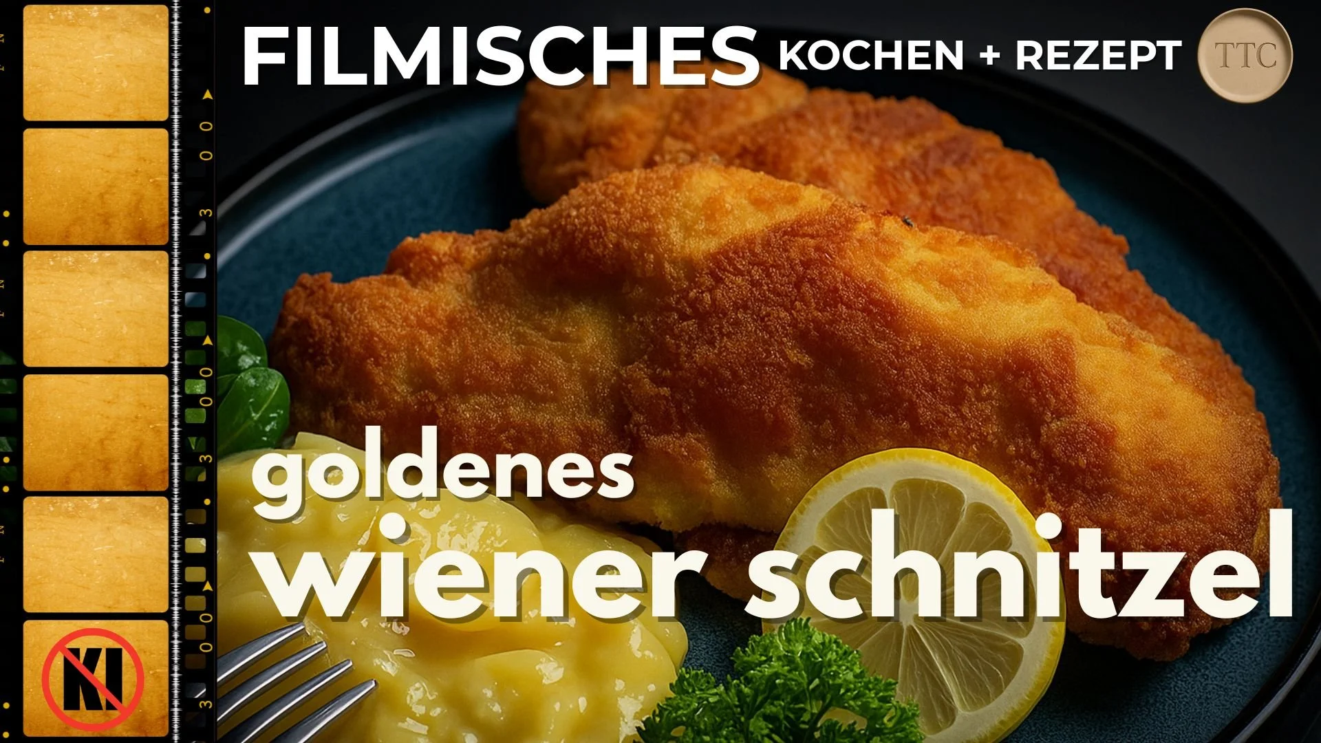 Goldenes Wiener Schnitzel – Filmisches Kochen + Rezept | Knuspriger Klassiker mit Zitrone & Crunch
