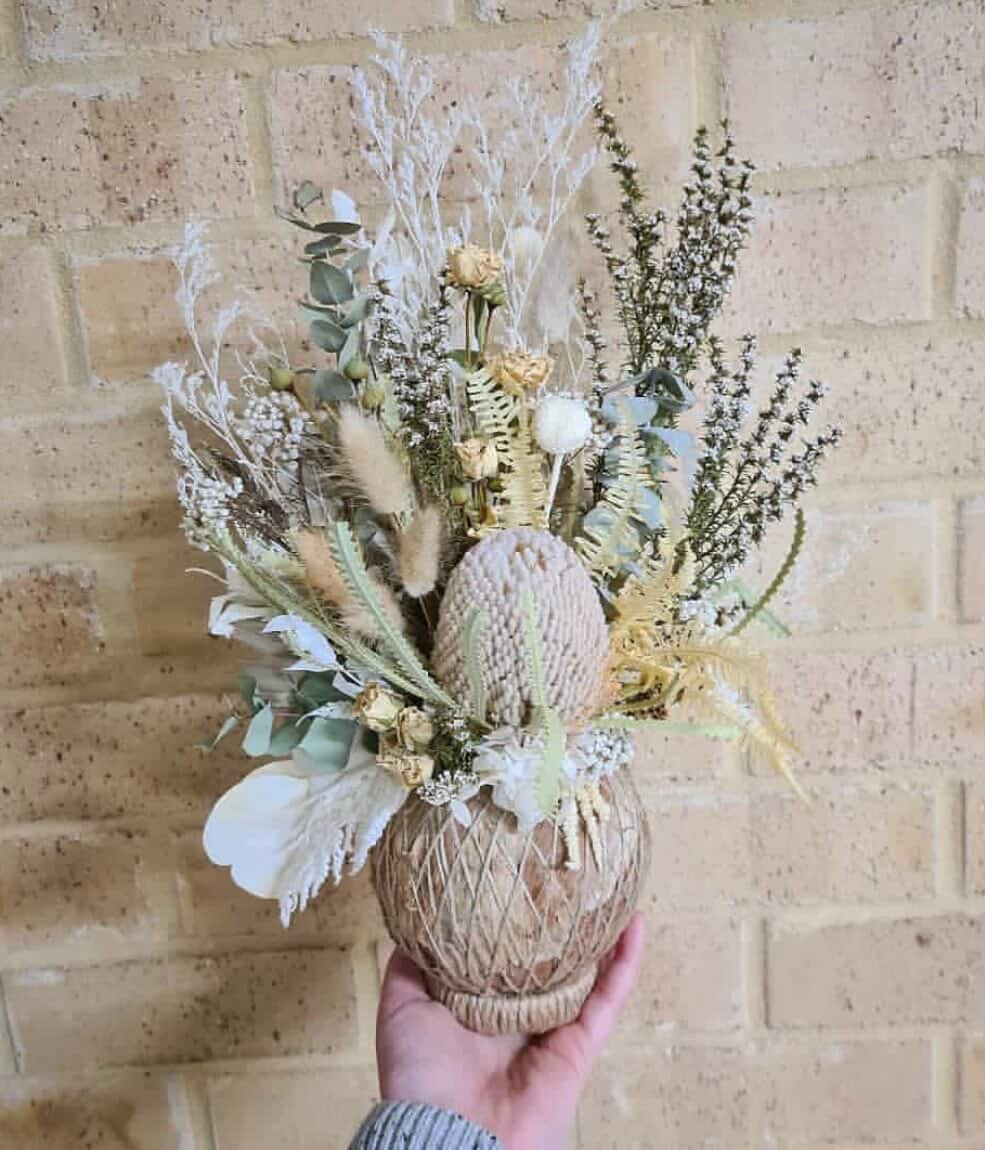 Kokedama Dried Flower arrangement Workshop