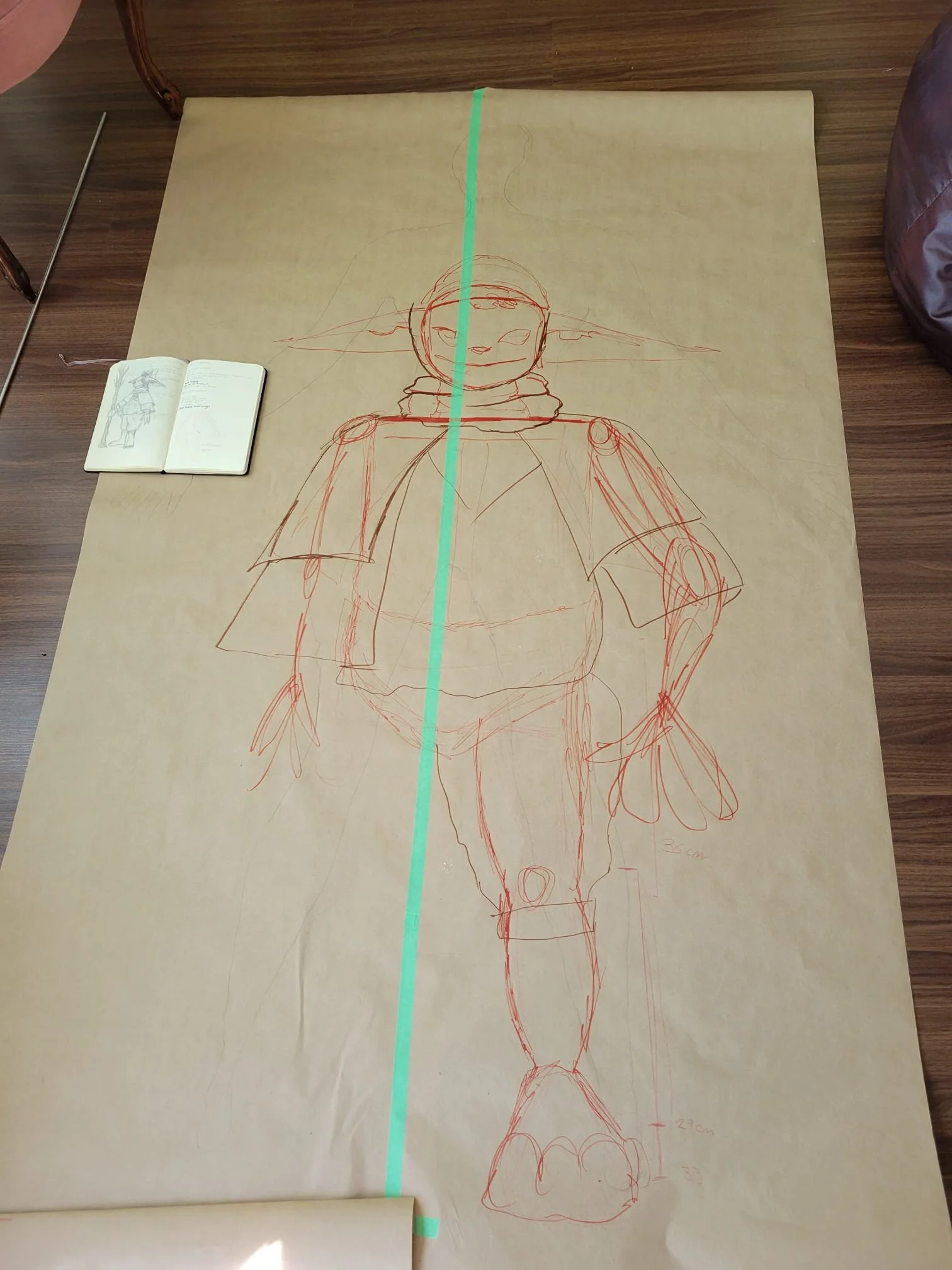 Beadle Scale Drawing