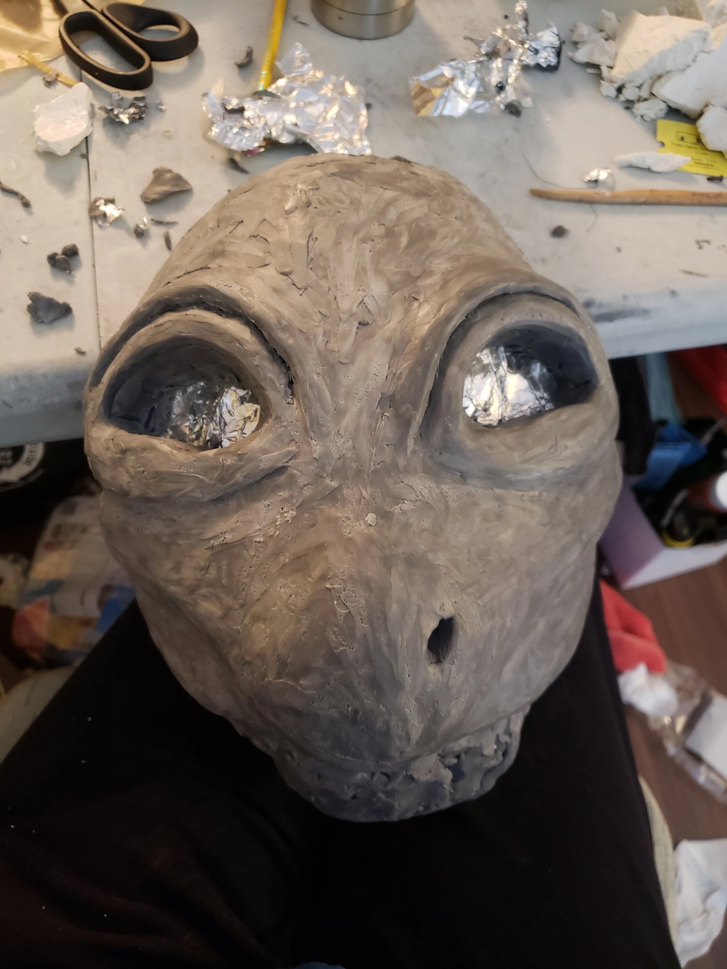 Beadle Clay Mold (Front)
