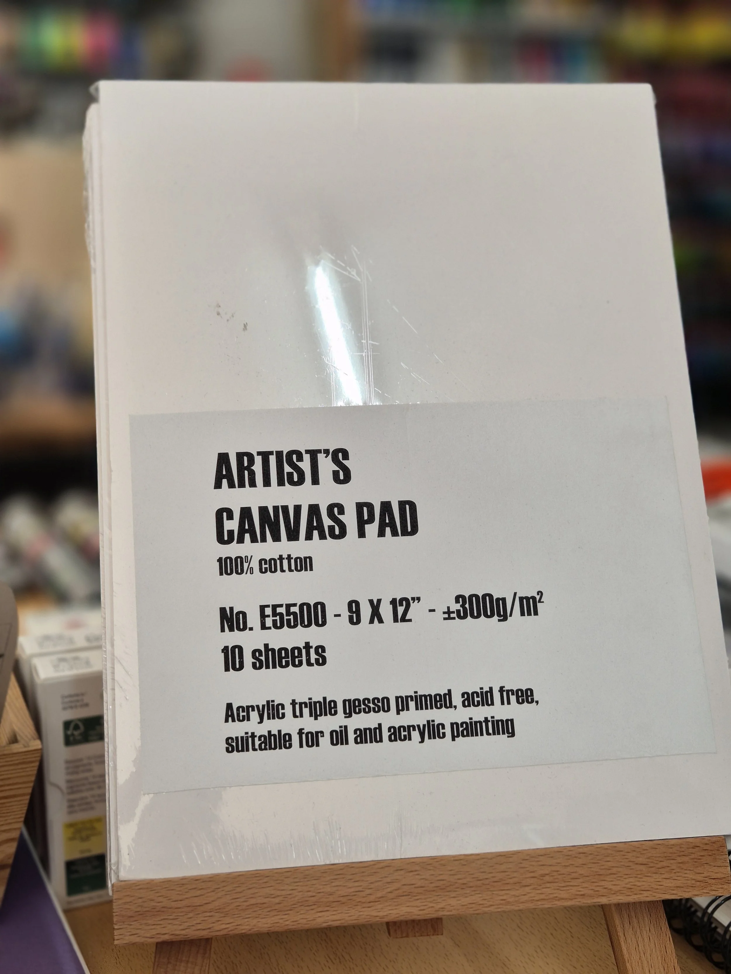 Artist Canvas Pad