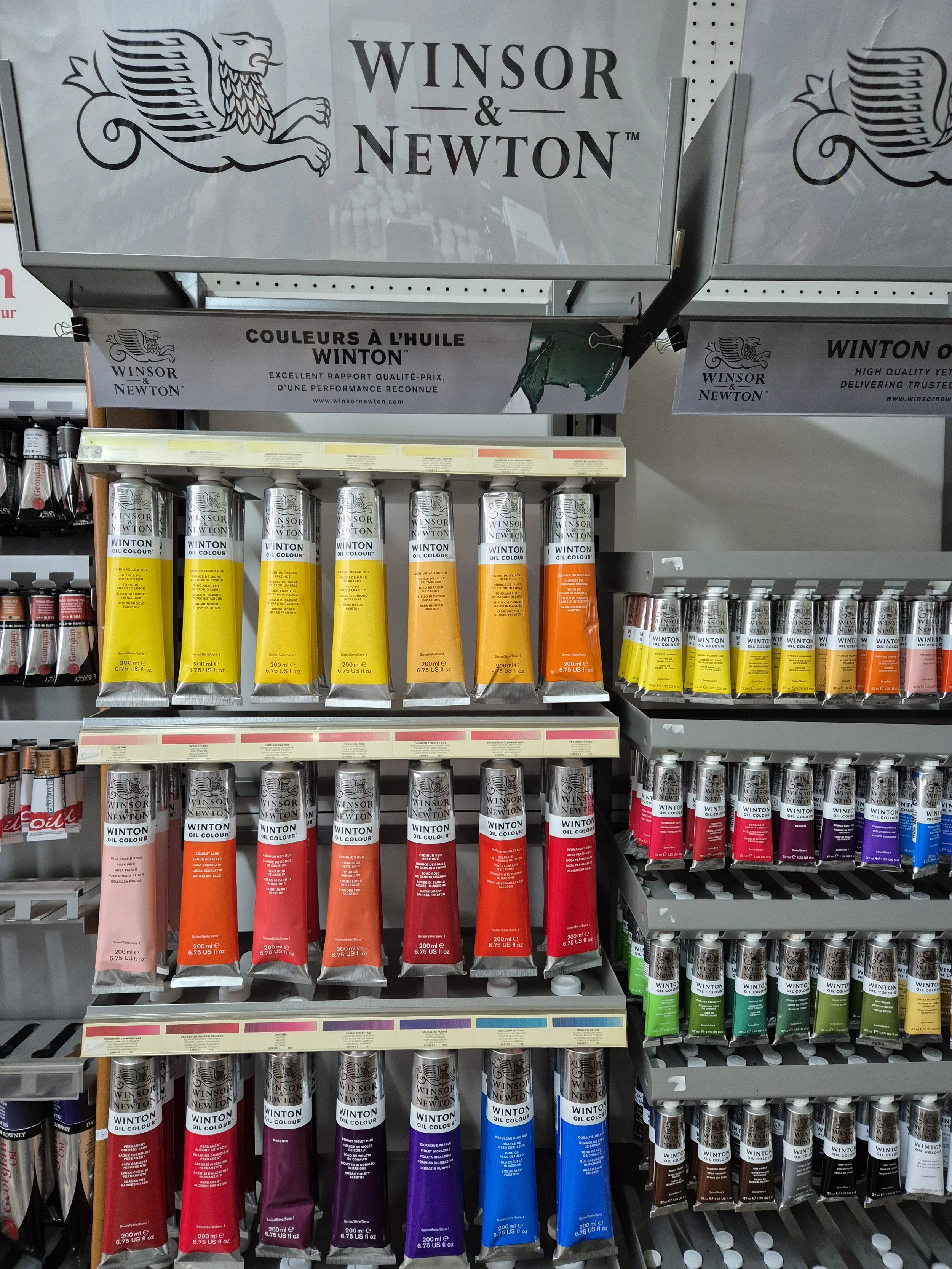 Winsor & Newton Oil Paints 120ml & 38ml