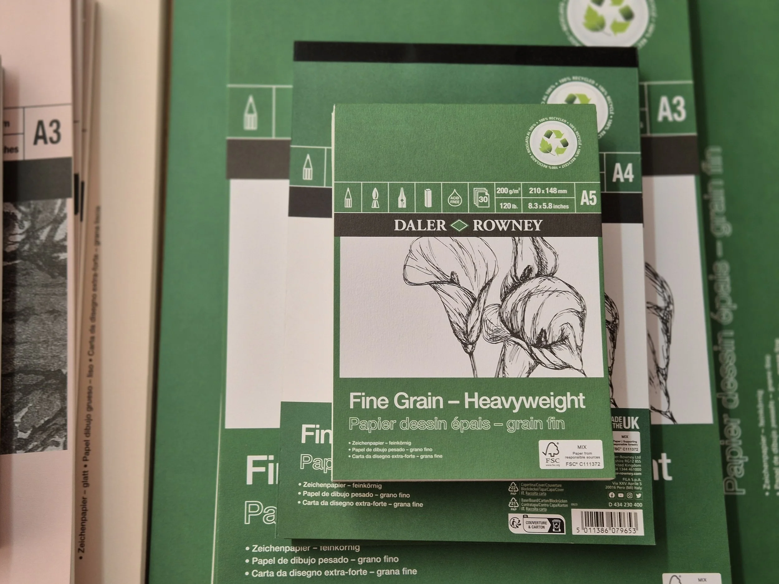 Daler Rowney 200g A2, A3, A4, A5