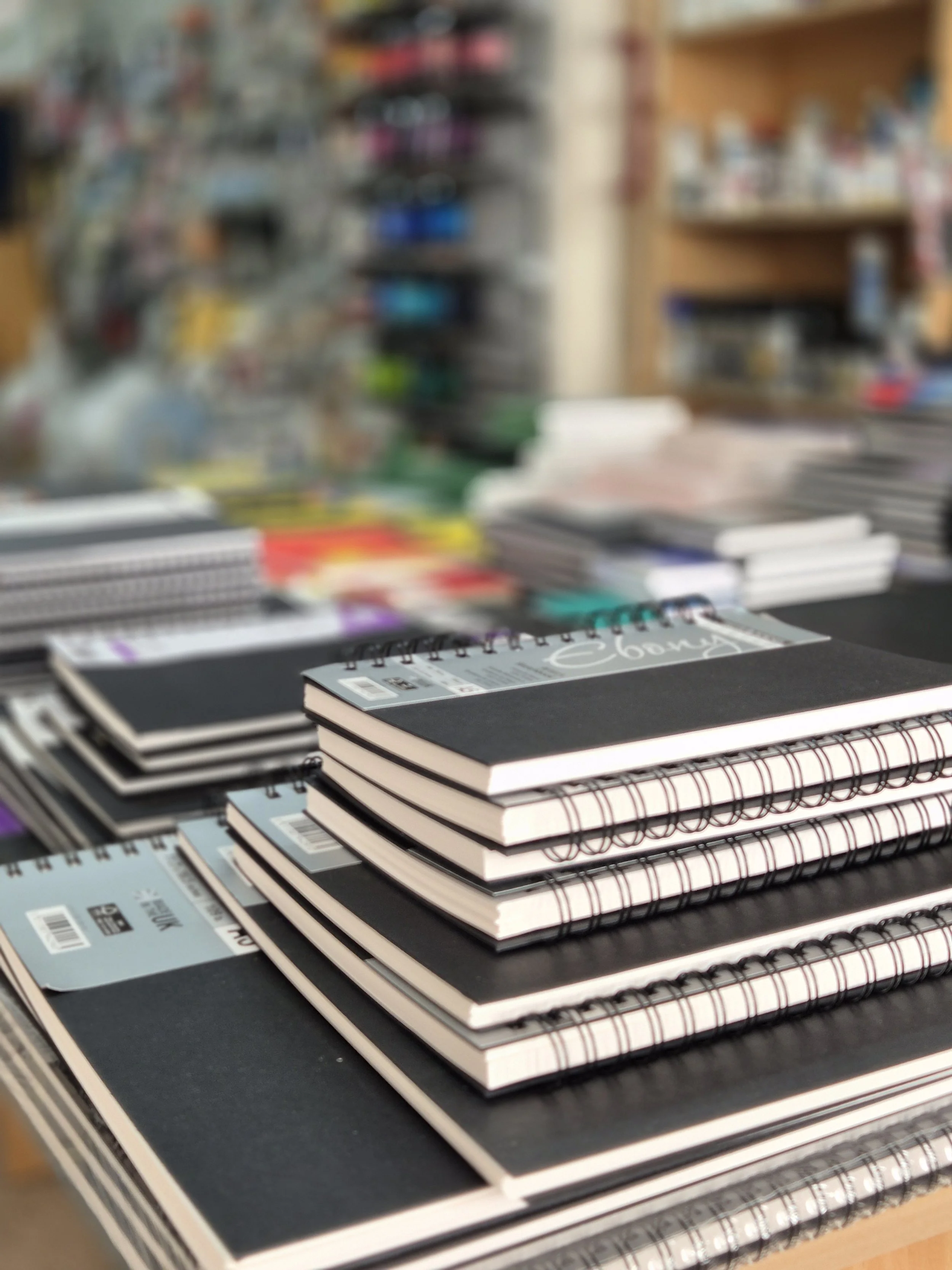 Ebony sketchbooks