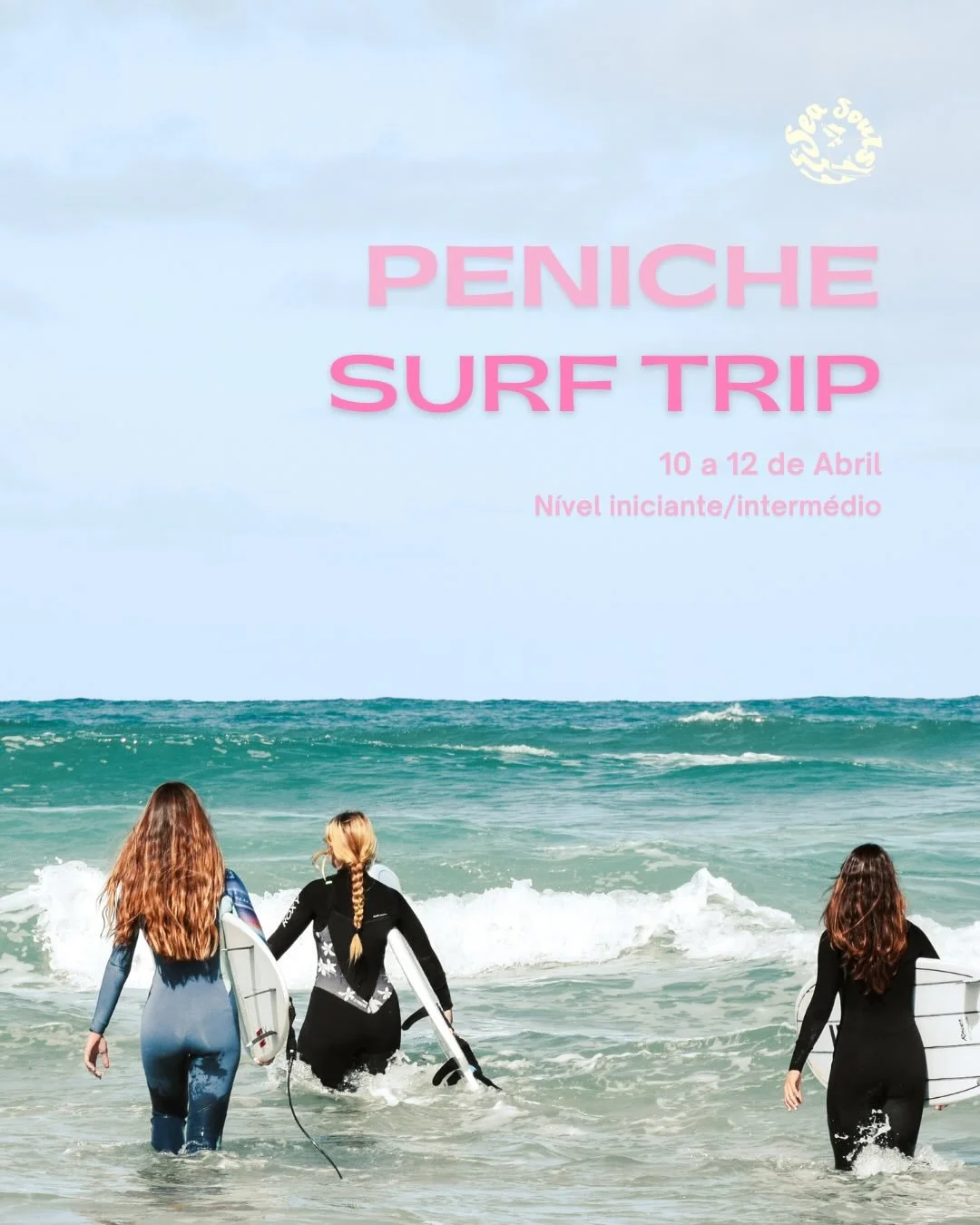 Devido &agrave;s recentes tempestades, foi necess&aacute;rio reagendar alguns planos. 🫂

A pr&oacute;xima surf trip a Peniche j&aacute; tem nova data: 10 a 12 de abril! 

As inscri&ccedil;&otilde;es abrem amanh&atilde;, dia 6 de fevereiro, &agrave;s