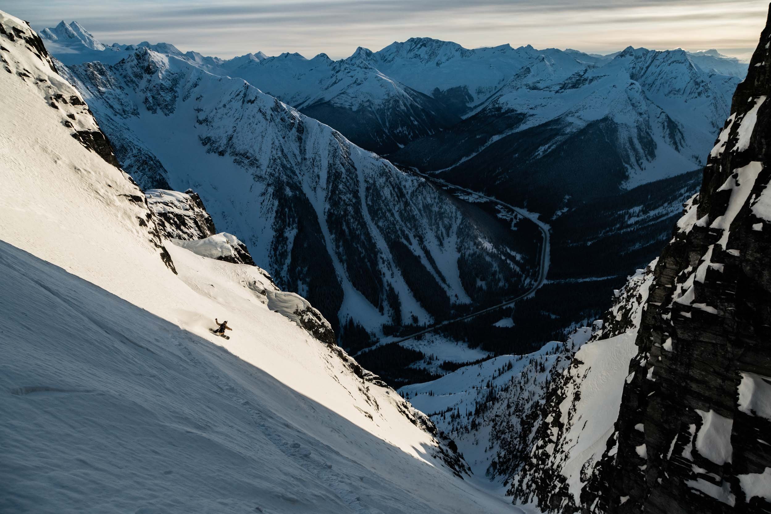 Christopher Logan, Splitboarding, Rogers Pass, Canada