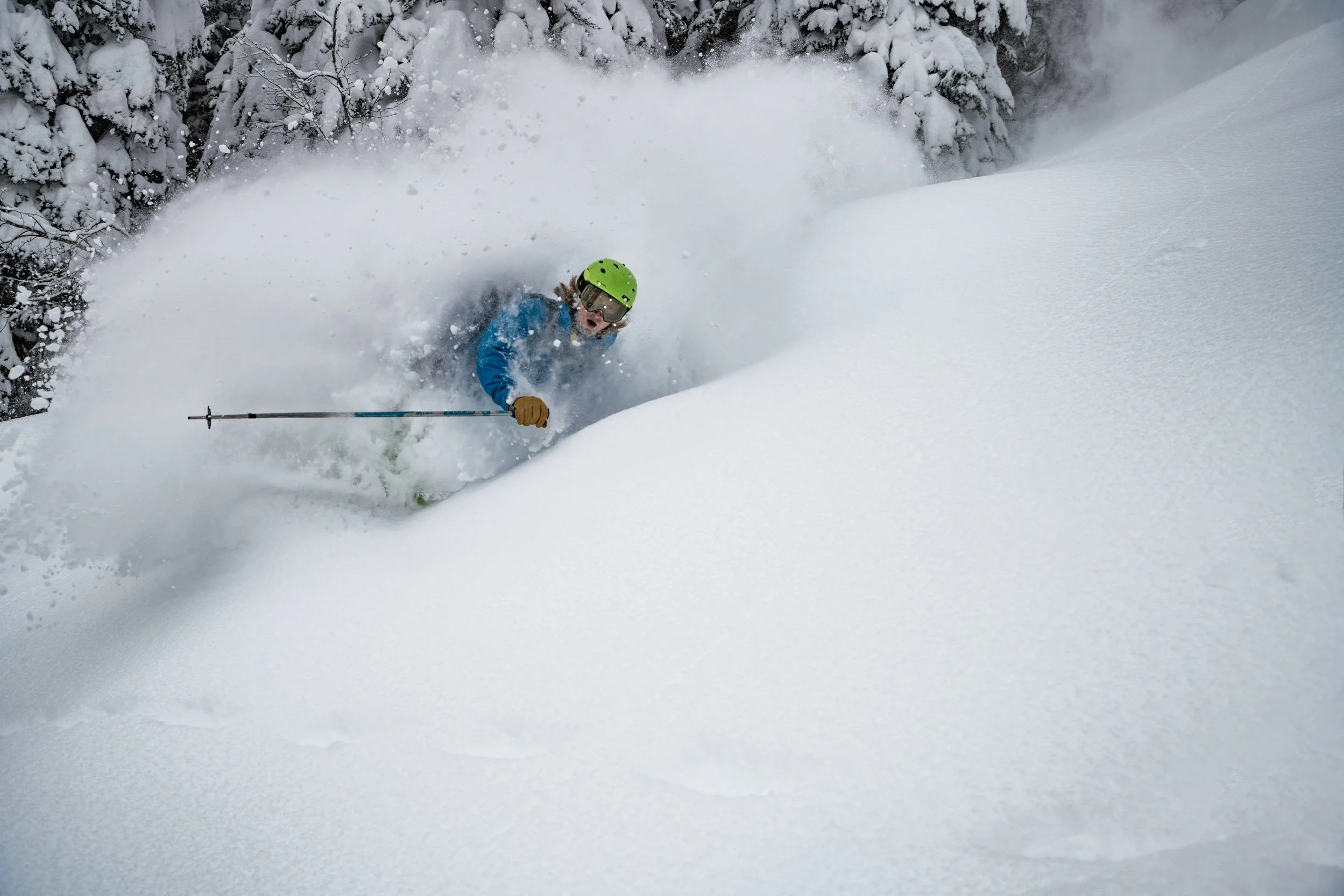 Andres Raun, Storm Skiing, Revelstoke, Canada