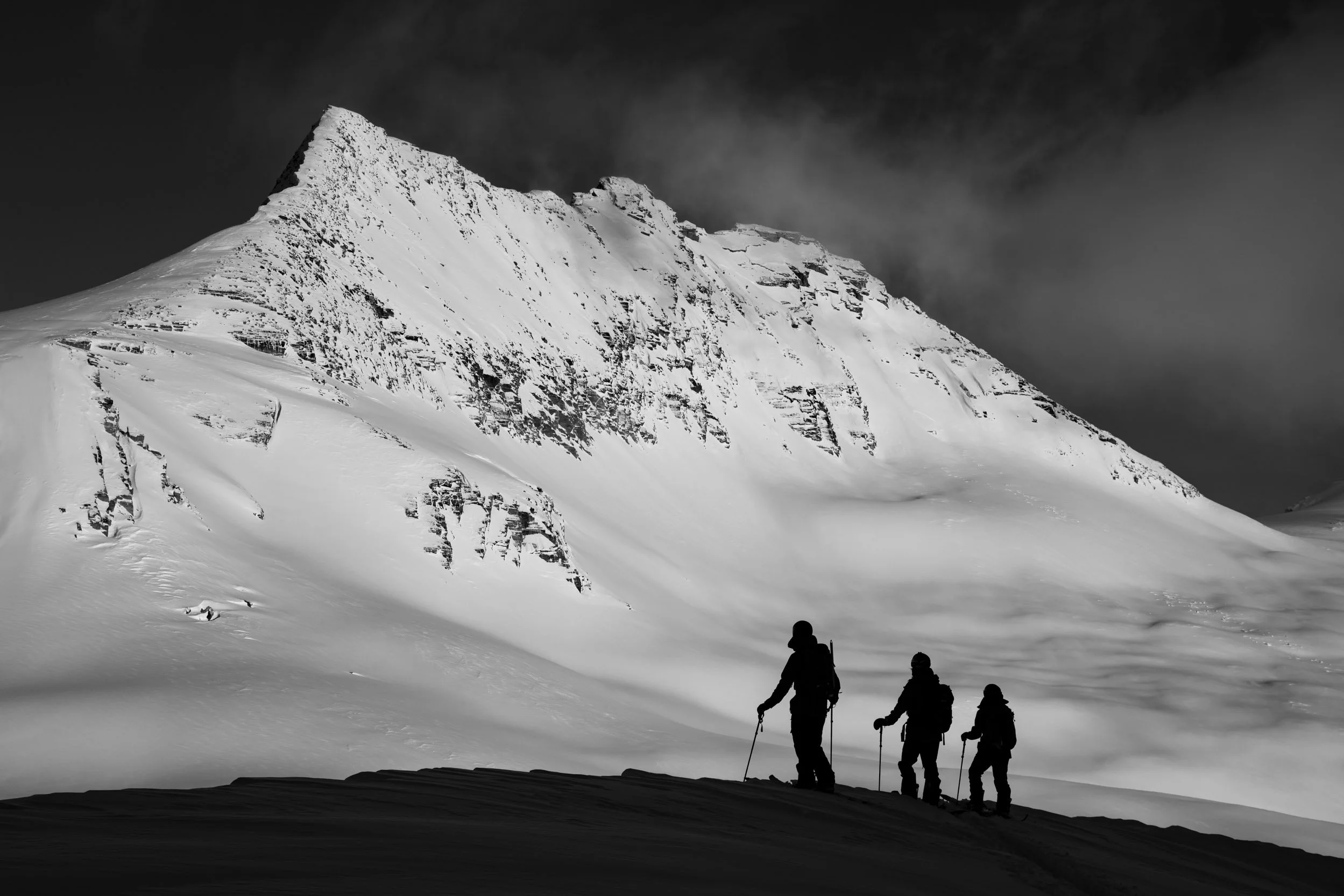 Splitboarding, Castor Peak, Rogers Pass, Canada