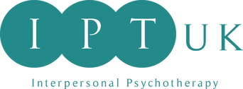 Logo of IPT Uk with the words 'Interpersonal Psychotherapy' beneath