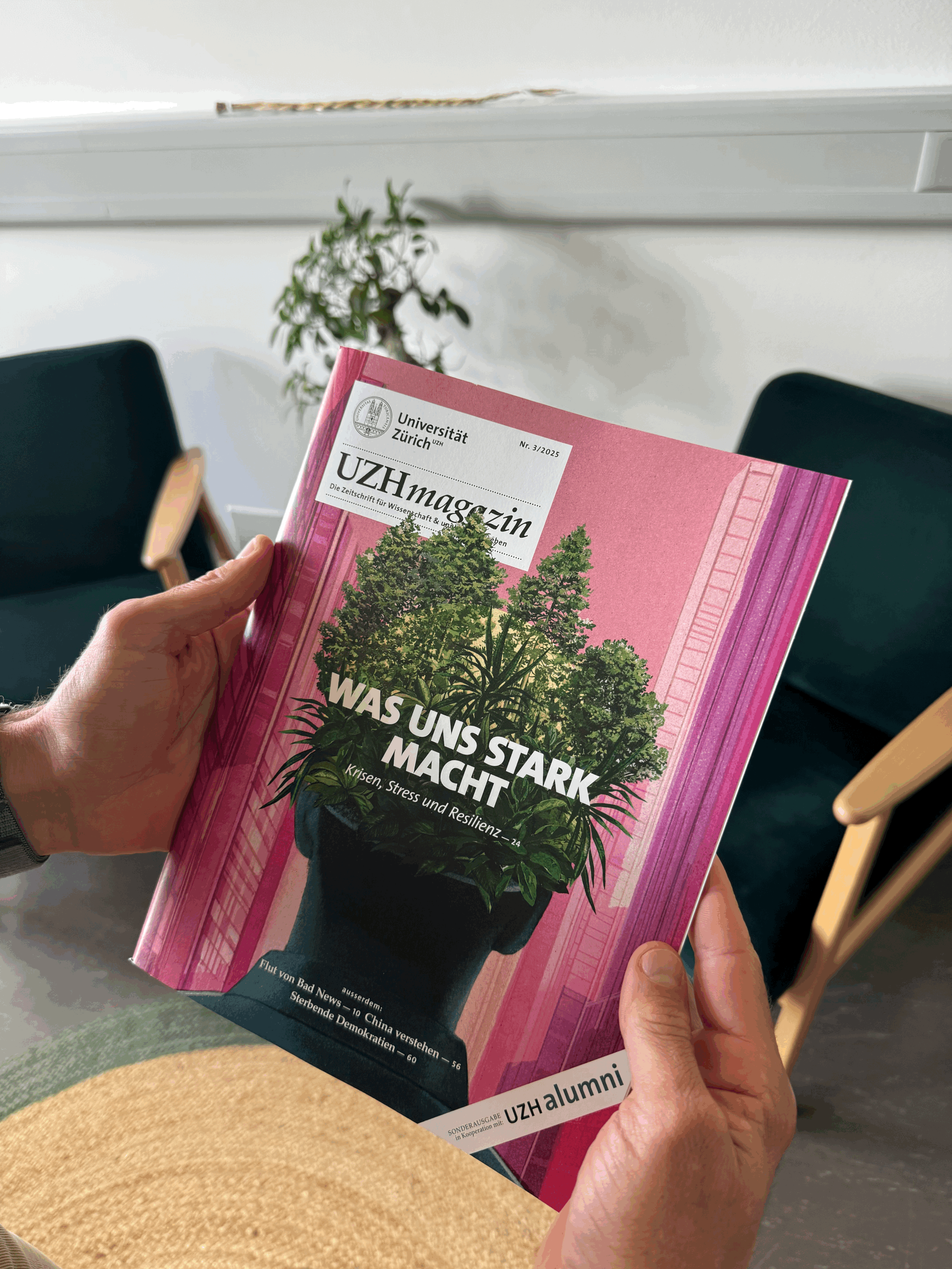 HEEP Research Featured on the Cover of UZH Magazin!