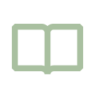 Offenes Buch auf transparentem Hintergrund