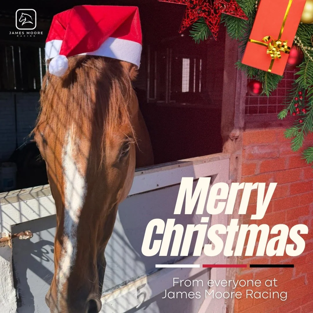🎄 Merry Christmas from everyone at James Moore Racing 🎄

As we wrap up another year, we&rsquo;d like to sincerely thank all of our owners, staff and supporters for being part of the journey. Your ongoing support is greatly appreciated and we&rsquo;