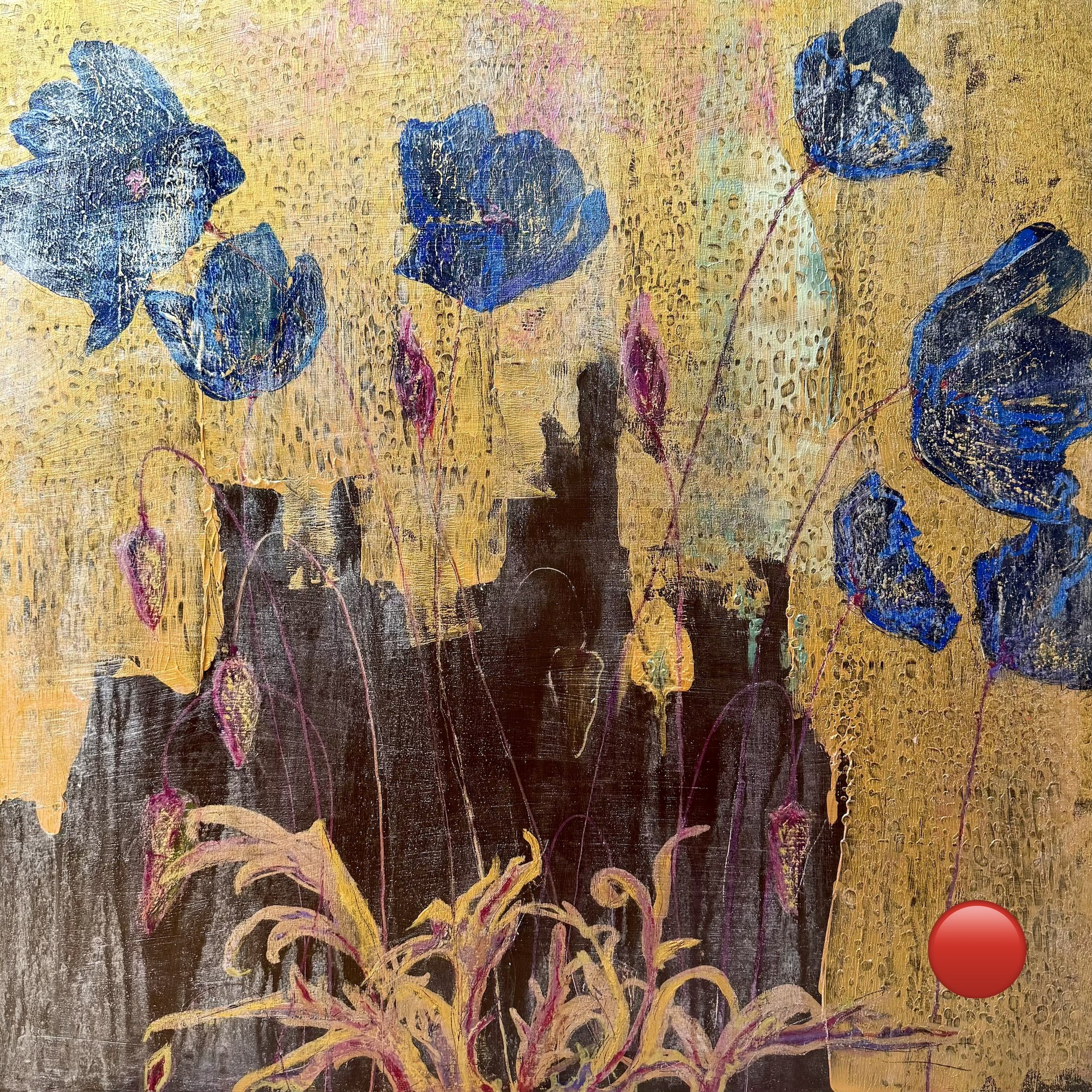 ‘Maybe an Ode to Odilon’
Acrylic on Cradled Wood panel
Framed in dark grey wood float frame
76cm x 76cm
£750.  SOLD