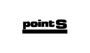 Logo mit dem Text 'pointS' in schwarz, kursiv und fett, mit schwarzer Linie darunter.