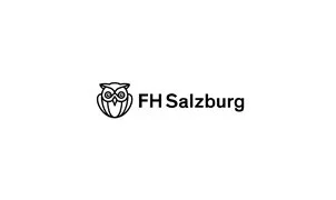 Logo der FHS Salzburg mit einer Eule und dem Text 'FHS Salzburg'
