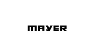 Der Schriftzug 'MAVER' in schwarzer, blockiger Schrift auf weißem Hintergrund.