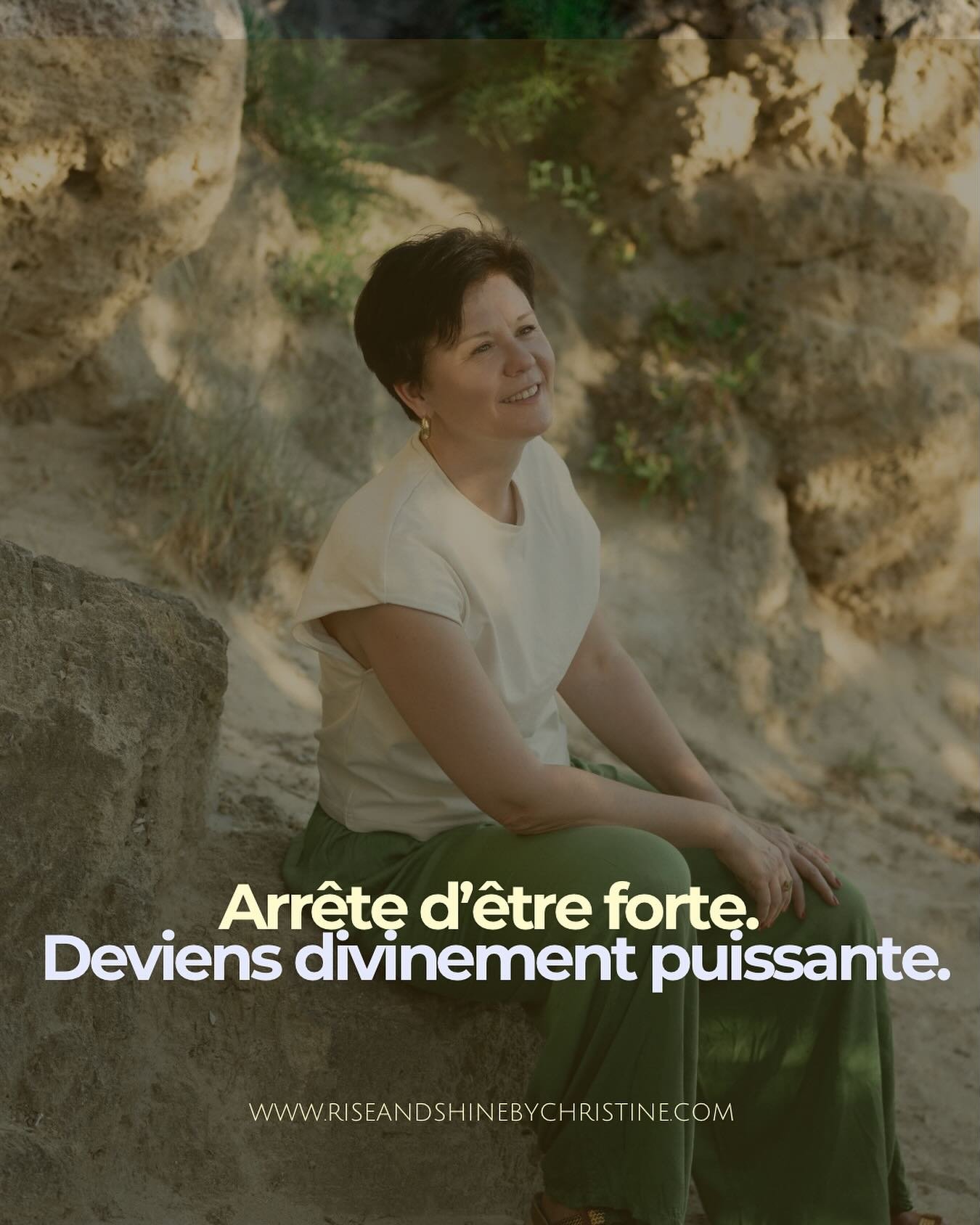 Arr&ecirc;te d&rsquo;&ecirc;tre forte. Deviens divinement puissante.

On t&rsquo;a appris &agrave; forcer. &Agrave; contr&ocirc;ler. &Agrave; prouver. &Agrave; tenir.

Mais ta mission ne na&icirc;t pas dans cet espace-l&agrave;.
Elle ne se construit 