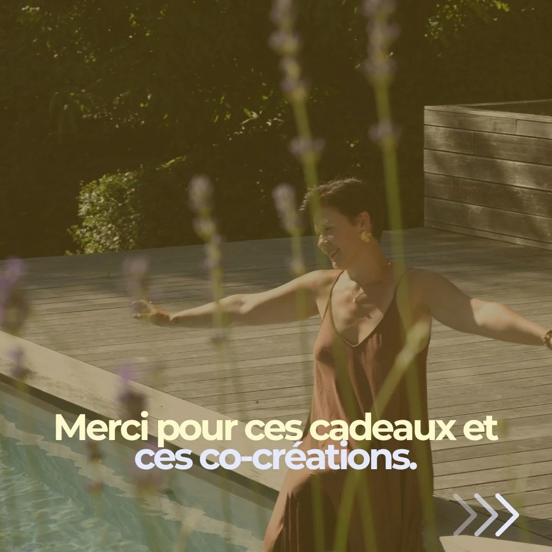 Aujourd&rsquo;hui, en ce jour d&rsquo;anniversaire&hellip;
 je ressens profond&eacute;ment la gratitude.
Gratitude pour chacune d&rsquo;entre vous, ces femmes que j&rsquo;ai rencontr&eacute;es, accompagn&eacute;es, et qui continuent de marcher &agrav