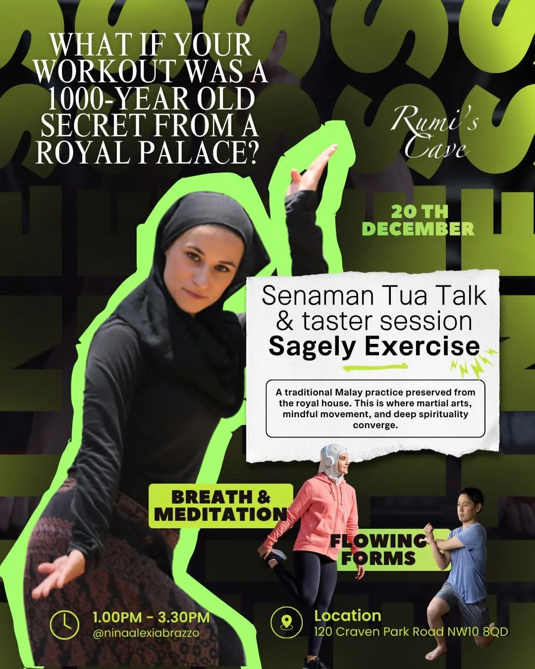 Senaman Tua Interactive Talk 20th Dec 1- 3:30pm 2025