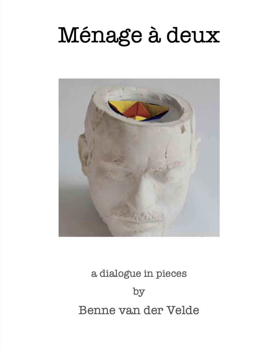 Ménage à deux (a dialogue in pieces) by Benne van der Velde published on Double Dutch magazine!